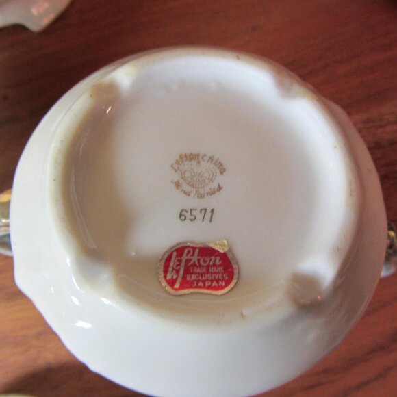 Lefton | Kitchen | Vintage Lefton China Heritage Garden Rose Tea Set ...